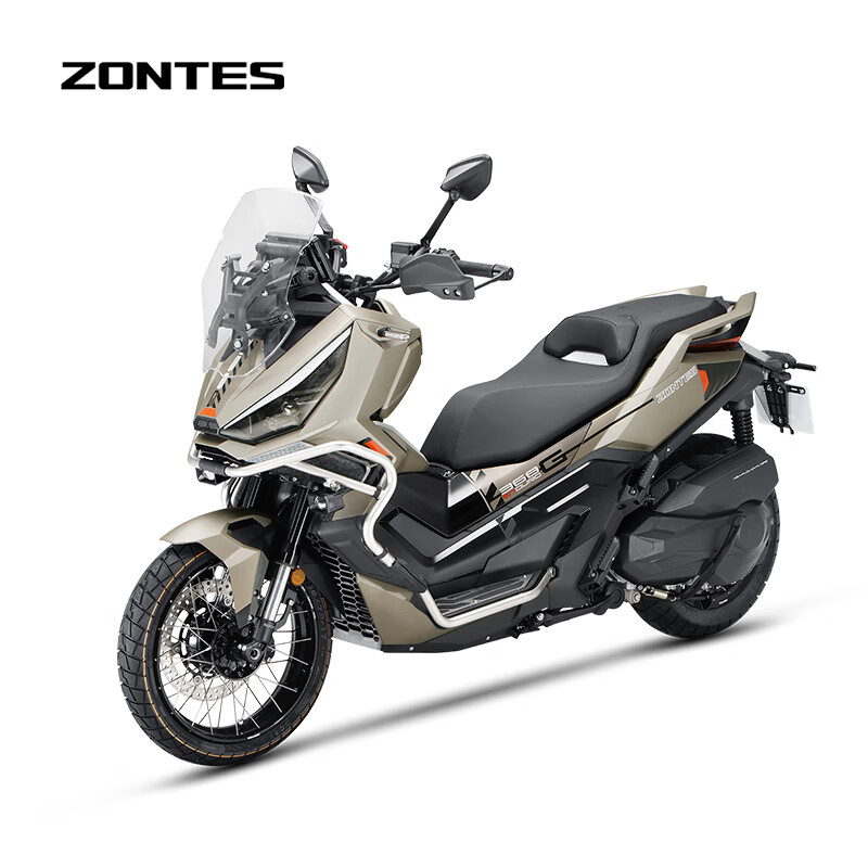 ZONTES 2026 new 368G electronic throttle version ADV scooter (shipped within 45 days after payment) matte brown (high version)