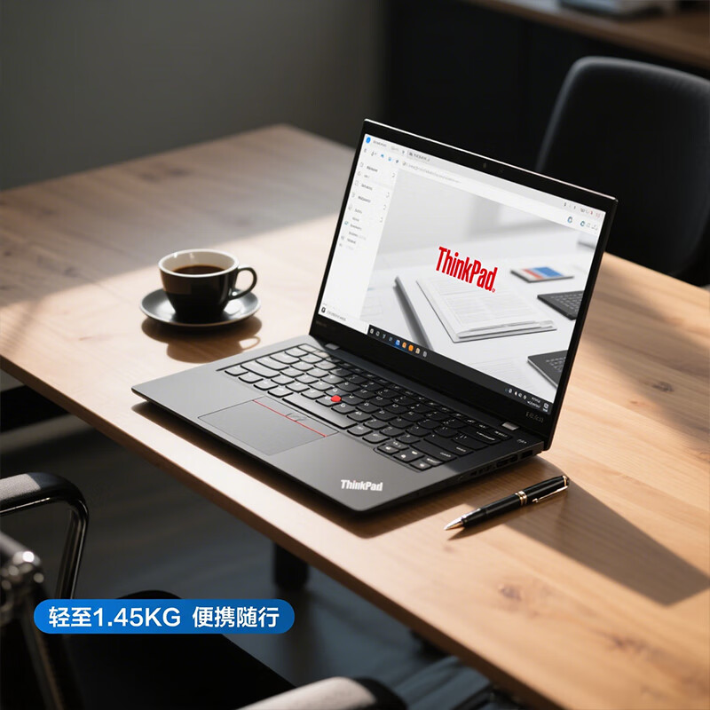 Lenovo Exhibition Machine Thinkpad E Series Business Office Thin and Light Laptop Computer Student Online Class Laptop Core I5 Processor China Mainland 32G-1T High Speed Solid State