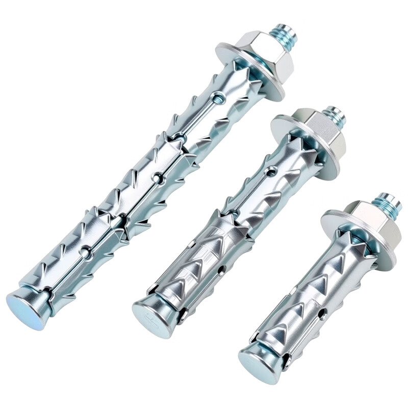 Wynn Shangchuanshan thorn expansion screw, fish scale, expansion tube, foam brick, hollow brick, lightweight brick, special expansion bolt, external expansion 6*120 (5 pieces)