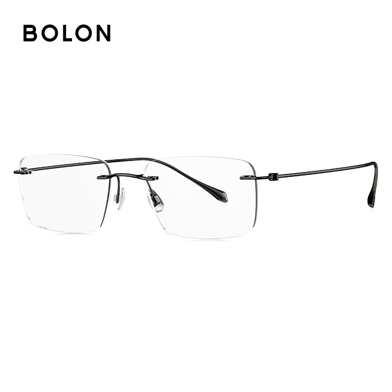 BOLON Tyrannosaurus glasses 25 new products light business elegant frameless men's and women's myopia optical glasses titanium frame BR1003B10