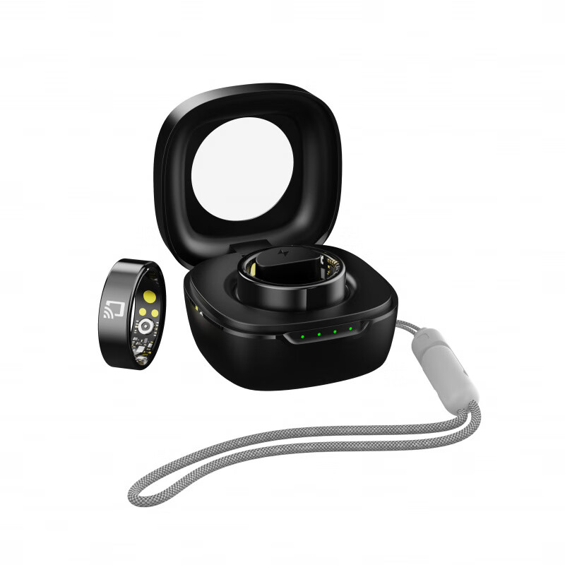 HABEN non-invasive blood sugar ring new NFC Huawei Xiaomi Samsung Apple suitable for health monitoring blood pressure heart rate blood oxygen smart ring ceramic black NFC ceramic model - upgraded blood pressure + NFC smart access control / heart rate / No. 8 Finger circumference about 54mm-60mm