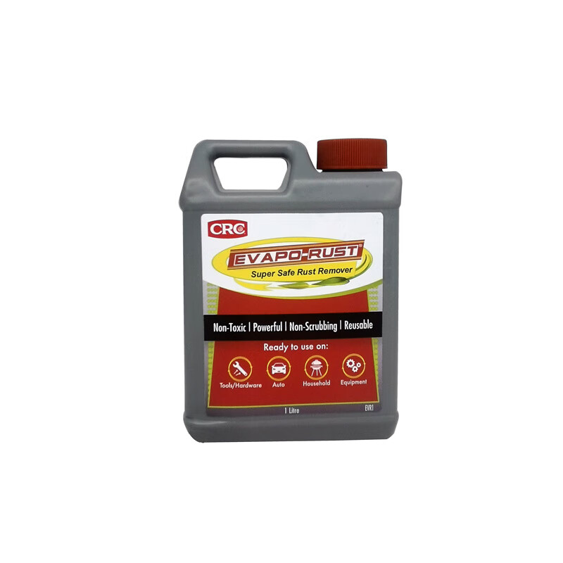 CRC rust remover EVR1 immersion environmentally friendly car nut non-corrosive removal of rust spots and rust blocks on iron parts neutral neutral rust remover 1L unit price
