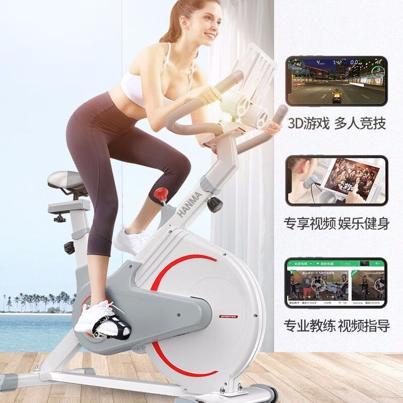 Gumuni M smart spinning bicycle home silent exercise bike indoor sports bicycle commercial equipment standard promotional model