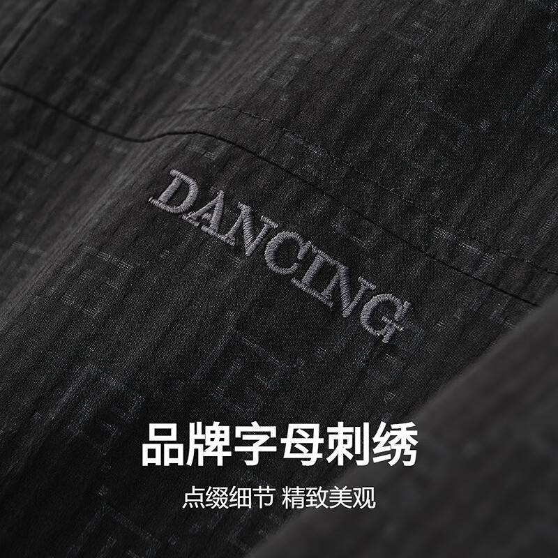 Dances with Wolves, quilted lining, classic old flower all over print, easy care, crisp and versatile jacket for men, 001 black 2XL