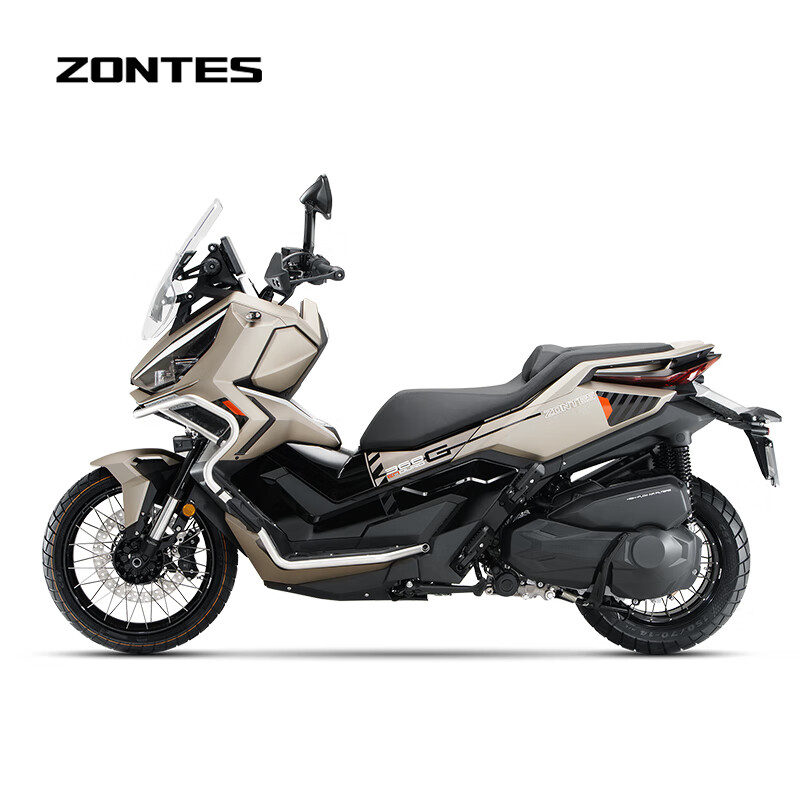 ZONTES 2026 new 368G electronic throttle version ADV scooter (shipped within 45 days after payment) matte brown (high version)