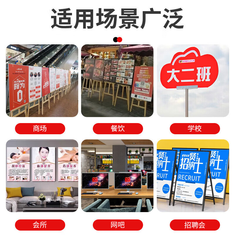 Minggu white kt board safety warning stickers fire safety workshop management system signboard advertising lettering display board hand-held sign display blank version 40*60cm 5 sheets