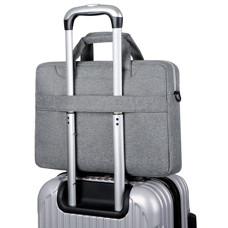 CALCULAT&KEEN shockproof laptop bag 16 inches suitable for Lenovo Xiaoxin Savior computer bag 15.6 inches shoulder bag 14 thick C20 gray thickened pearl cotton shockproof_3-layer storage thickness 7c 14 inches
