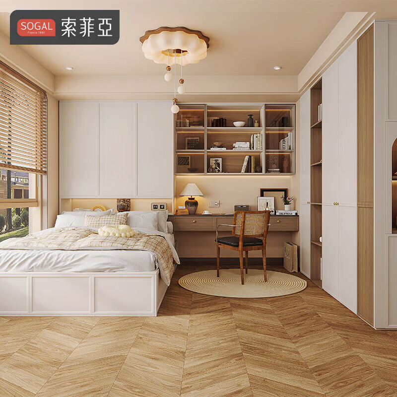 Sophia tatami customization, medieval style tatami for small apartments, children's room furniture, small room, desk and bed cabinet all in one, reservation and measurement fee can be used to offset the payment and is refundable.
