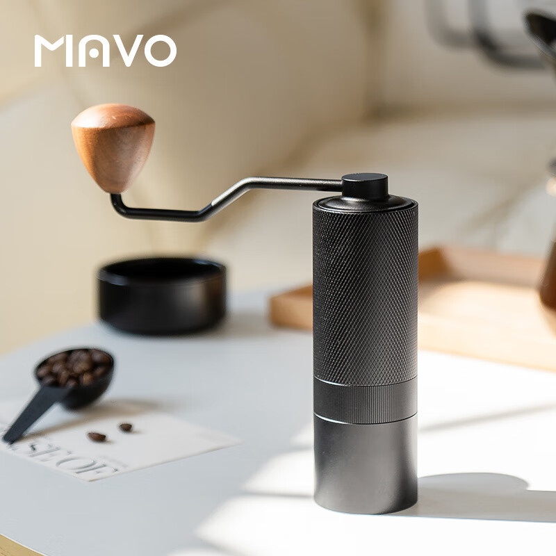 MAVO Wizard 20 Hand Grinder Coffee Grinding Artifact Manual CNC Wizard 1.0-Version (Deep Space Gray)