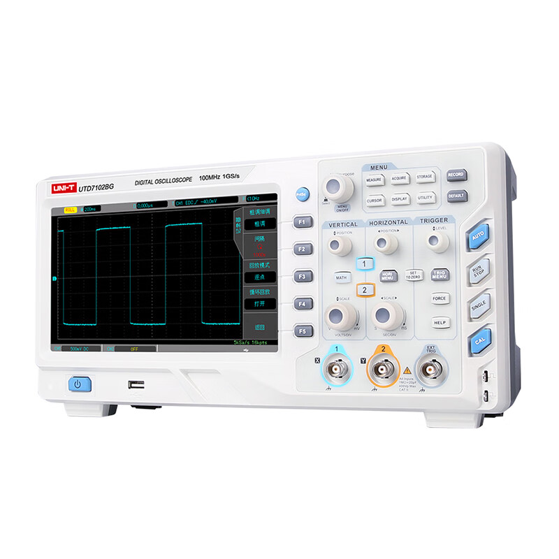 Unilever Industrial Products UTD7102BG digital storage oscilloscope high-precision dual-channel 100MHz bandwidth