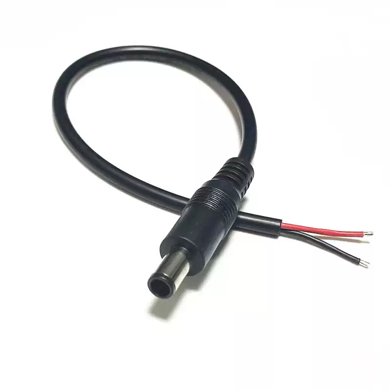 Bold DC7.4*5.0 with pin single male female power cord extension cord dc7450 Dell HP computer connection female 0.3 meters