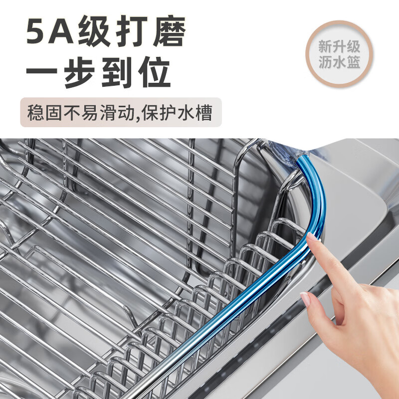 LEOEZYA Stainless Steel Drain Basket Drain Basket Sink Drain Rack Dish Basin Strainer Net Stainless Steel Dishes Rack Kitchen Wash Encrypted (B1) Inner Diameter 24*25 Outer Diameter 28*30_Measurement After-Service