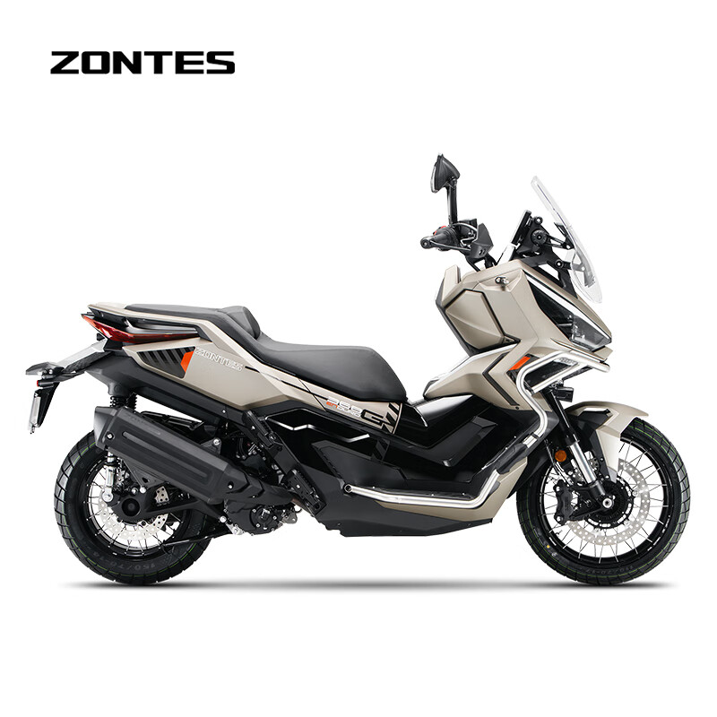 ZONTES 2026 new 368G electronic throttle version ADV scooter (shipped within 45 days after payment) matte brown (high version)