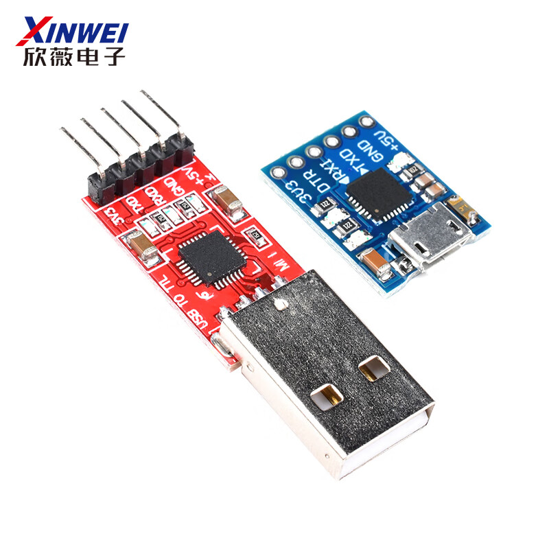 CH9102/CP2102 module USB to TTL serial port UART flash upgrade board STC downloader CP2102 module TYPE-C usb interface