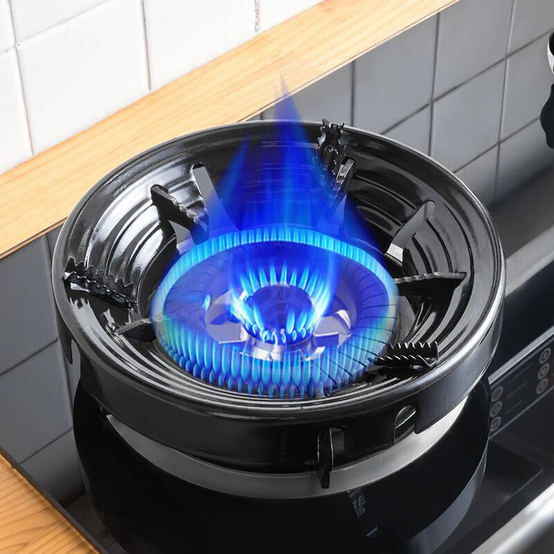 Universal gas stove fire-concentrating windshield, household gas stove stand support, energy-saving ring, universal anti-slip windshield bracket sub-accessories, upgraded four-claw universal/anti-slip/anti-rust/high temperature resistance