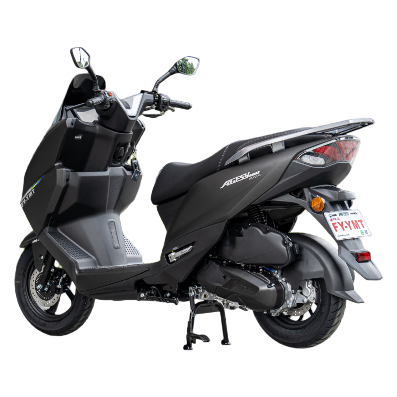 Flying Eagle Angel Eye 150 pedal fuel motorcycle for home transportation, fuel-saving, long range, cost-effective, matte gray, 25 models