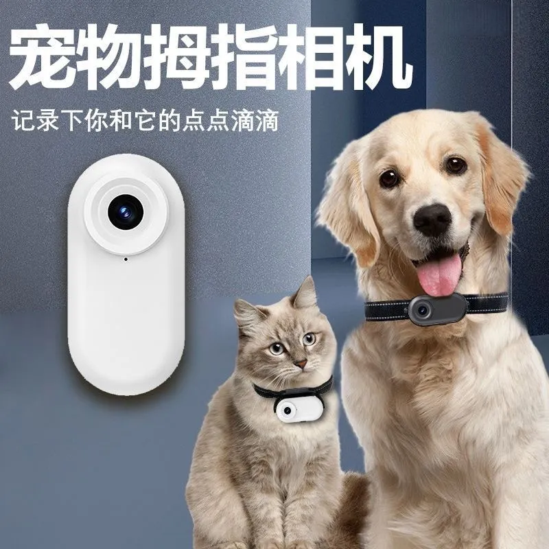 Black Cat Diary DM10 Thumb Camera Magnetic Cycling Recorder Sports Selfie HD Sports Camera Electric Motorcycle Recorder Cycling Pocket Small Camera Vlog Artifact