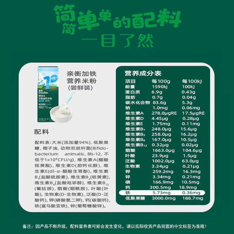 Ying's Baby Taste Baby High-speed Railway Rice Noodles Rice Powder Snacks Noodles and Liver Powder Walnut Oil Small Fish Puffs Supplementary Food (1 Box Taste Pack) 1st Stage Rice Noodles