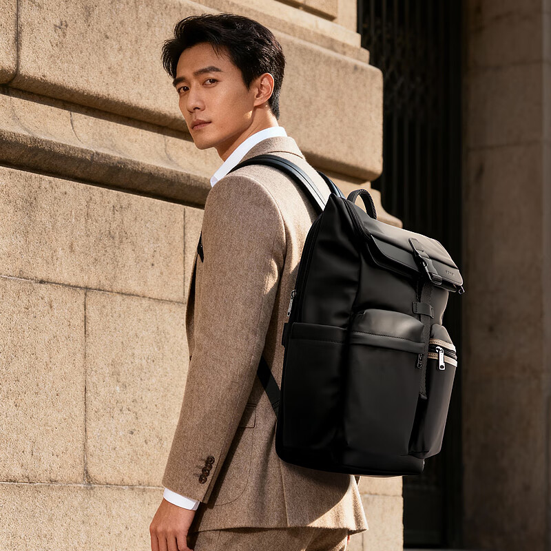 Bopai Backpack Computer Bag 16-inch Men's Casual Spring Large Capacity Backpack Outdoor Travel School Bag Men's Gift