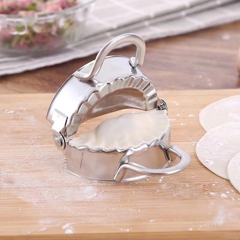 Dumpling making artifact, handmade dumpling making artifact, dumpling making tool, dumpling making artifact new mold, 304 stainless steel, medium size 8.5cm