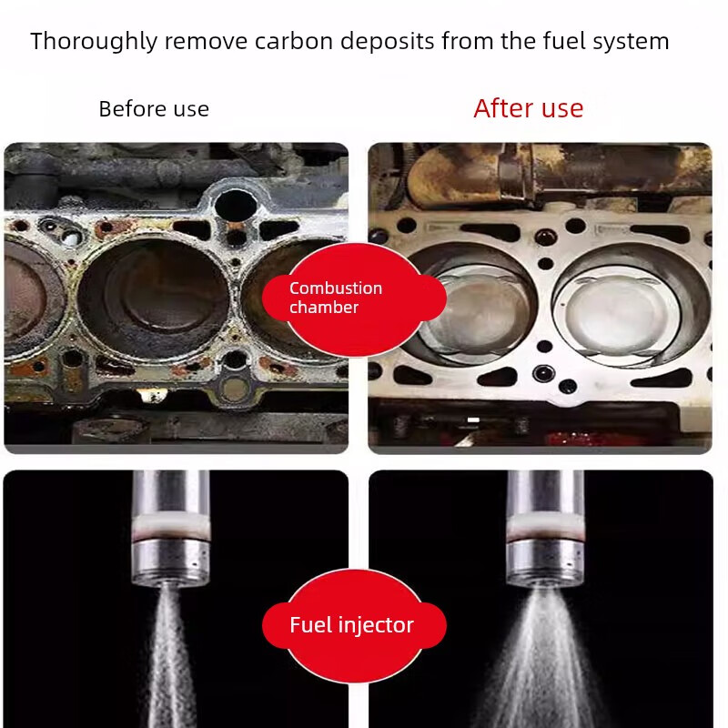 Würth 7-in-1 Auto Fuel Treasure removes carbon deposits, gasoline fuel additive, fuel injection cleaner, 1 bottle
