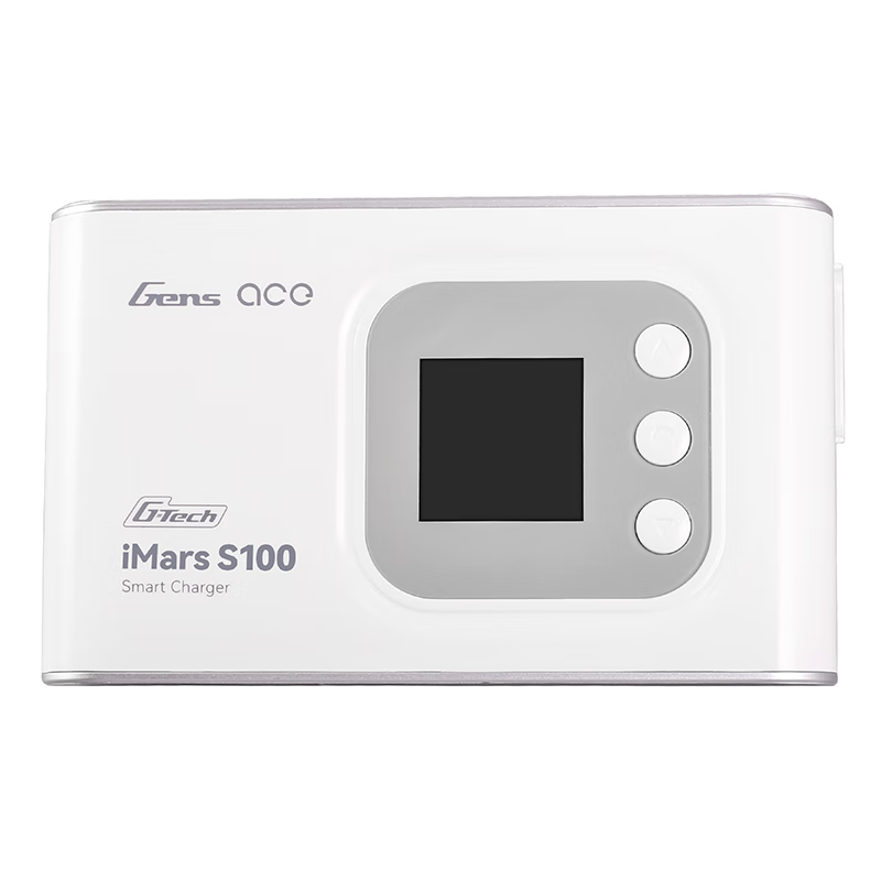 ACE iMars S100 10A 100W 2S~6S G-Tech smart model charger built-in power supply single channel white Chinese version with adapter cable