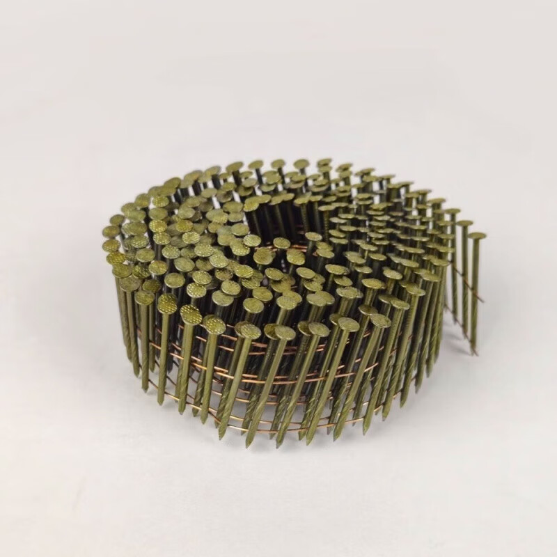 FANCYCHIC's first single roll nail pallet nailing wood pallet packing box nail polished rod thread 50 roll nails 5764 roll nail gun 2.1X32 (14000 rounds)