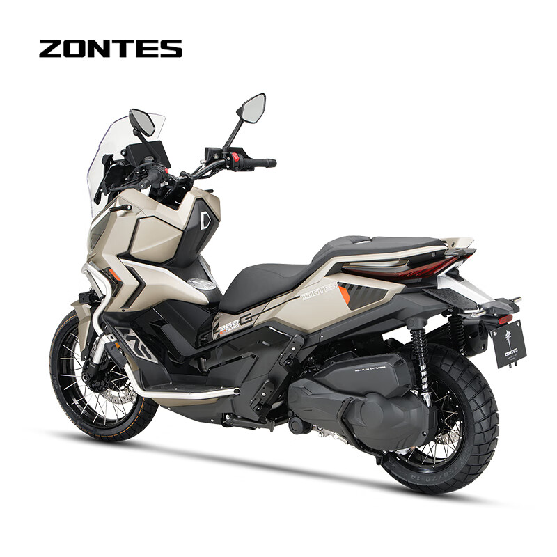 ZONTES 2026 new 368G electronic throttle version ADV scooter (shipped within 45 days after payment) matte brown (high version)