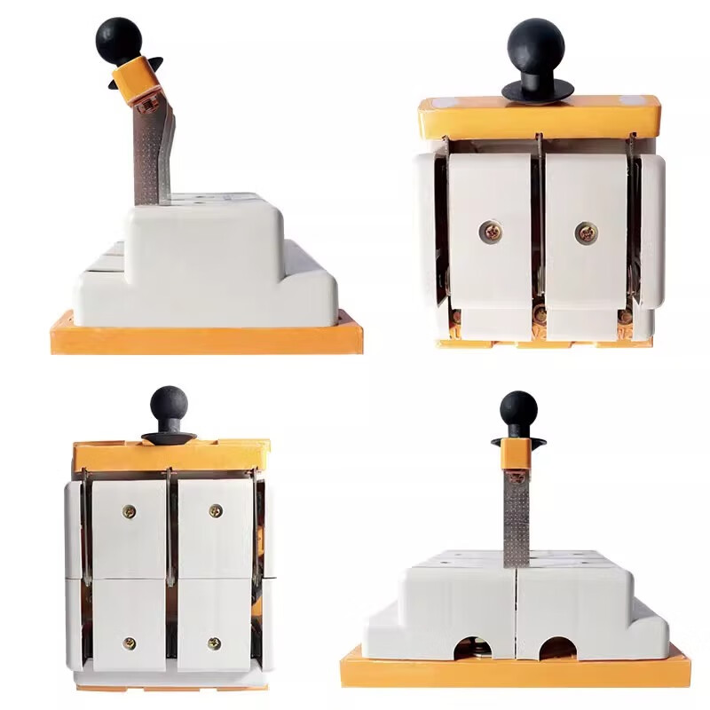 YCVK Shanghai People Zhujiang Accord two-way single and double throw gate switch HD11F inverted knife gate switch marine hs11f three-phase 380v 380V three-phase three-wire line-100A double throw (HS11F) Shanghai People