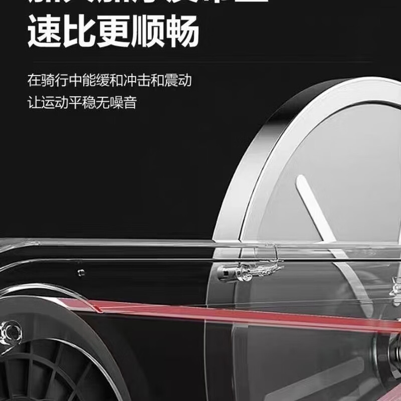 Xunmei weight loss exercise equipment dynamic bicycle gym special large flywheel sports shaping fat burning slimming exercise smart standard black upgraded thickening-Bluetooth version