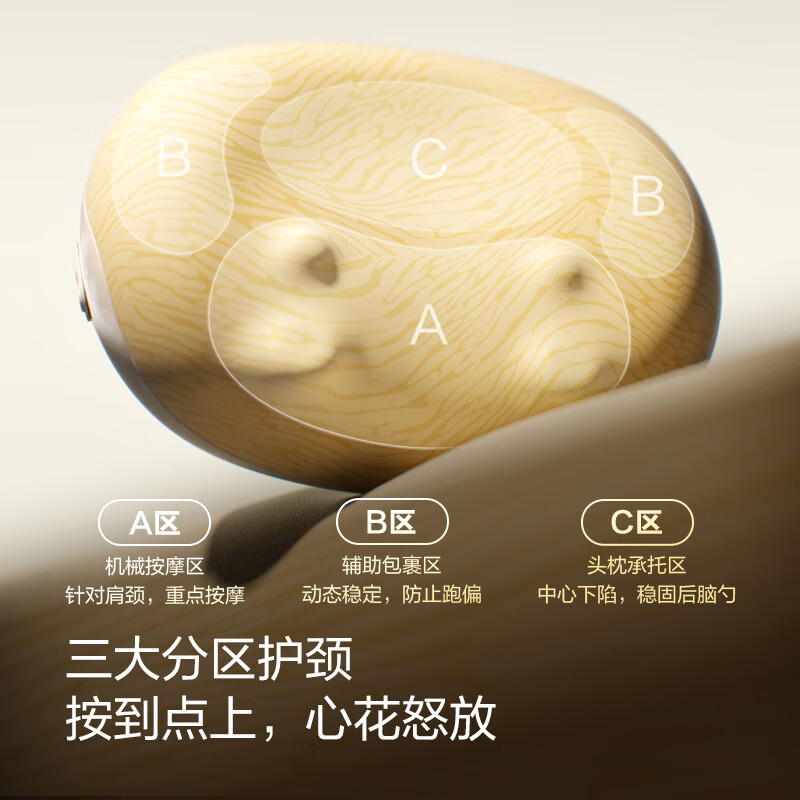 SKG Smart Massage Pillow Hot Compress Unclog Pillow Cervical Massager Shoulder and Neck Massager Neck Kneading Waist Rest Full Body Massager New Year’s Birthday Gift for Boyfriend and Girlfriend New Product Launched 8511 Dual-purpose Charger and Plug-in - Quicksand Texture