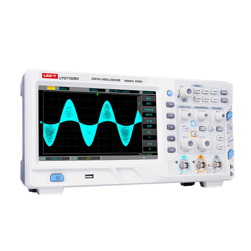 Unilever Industrial Products UTD7102BG digital storage oscilloscope high-precision dual-channel 100MHz bandwidth