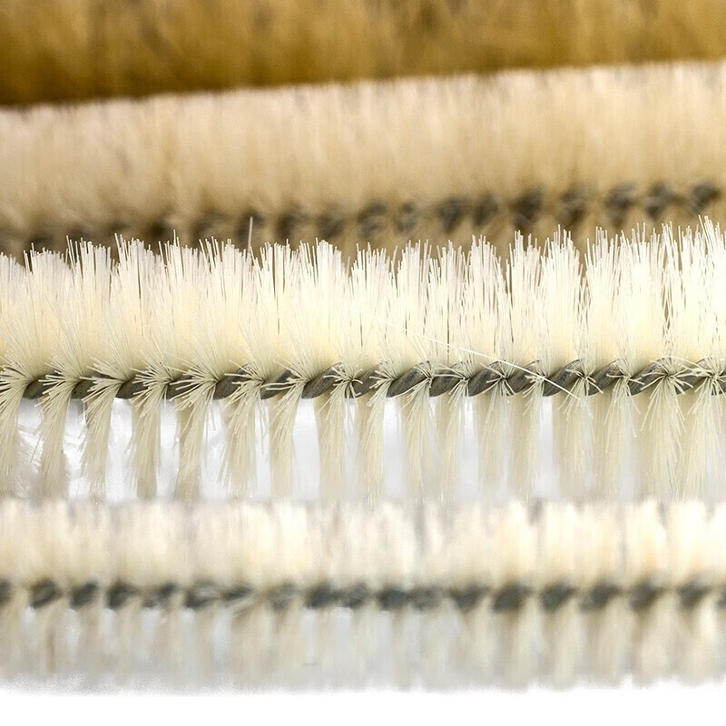 Hasdick test tube brush glass bottle cleaning brush test tube cleaning brush bristle brush HKZ-102 1# diameter 1cm 10 pcs 10 pcs