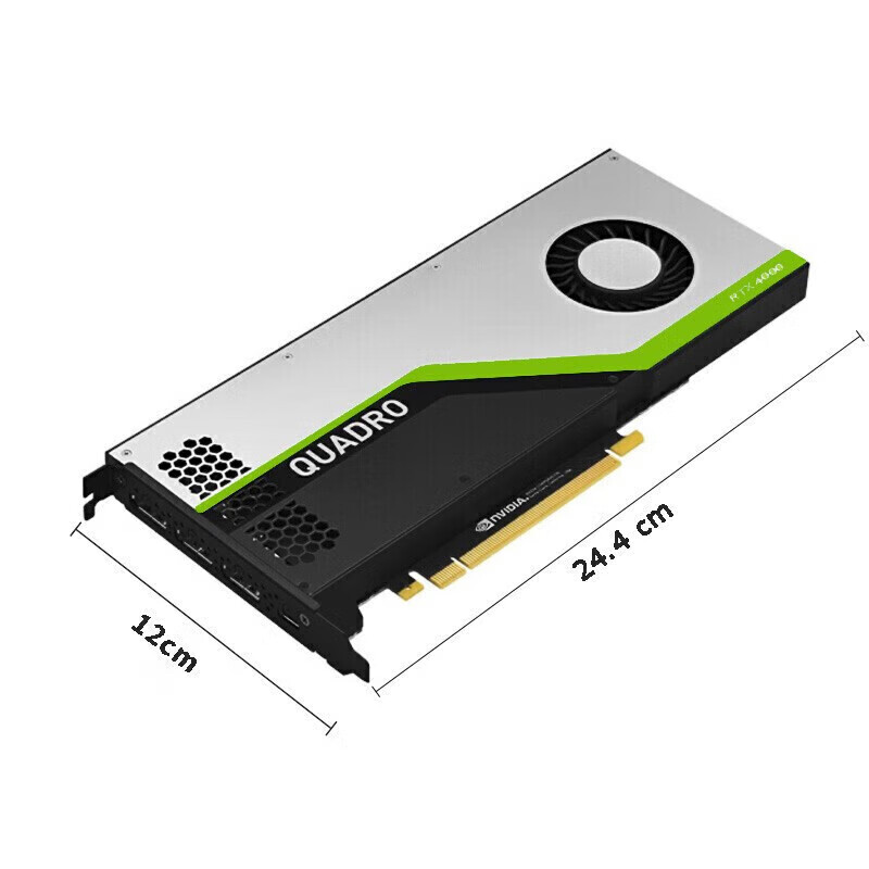 NVIDIA RTX 4000 8G GDDR6 professional graphics card - Turing architecture/2304 CUDA cores/36 RT cores/288 Tensor cores Industrial packaging