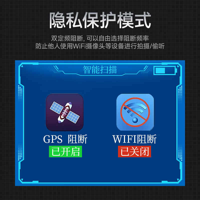 Dr. Jiang's professional indoor precise positioning signal far and near screening detector professional anti-eavesdropping and anti-candid camera surveillance finder