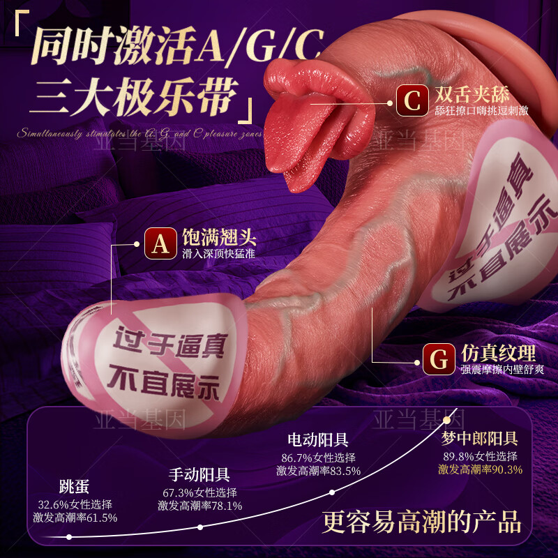AAV simulation dildo adult sex toy female special comforter private instrument cock toy gun machine penis
