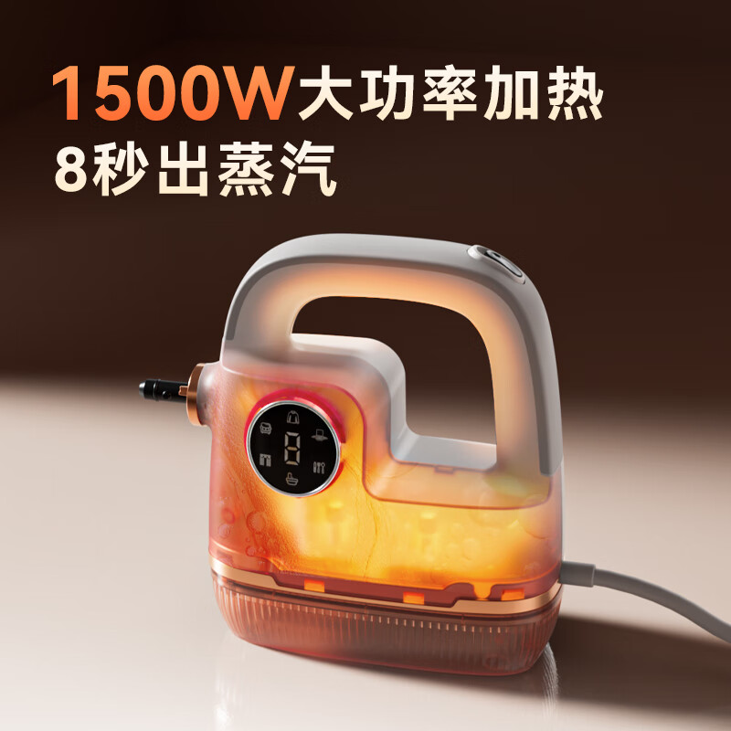 Puppy, consult and enjoy surprises. Steam cleaner, high temperature and high pressure sterilization, mite removal, kitchen oil stain cleaning, range hood, air conditioner, multi-functional all-in-one cleaning machine, standard version, 40000Pa high pressure & powerful decontamination