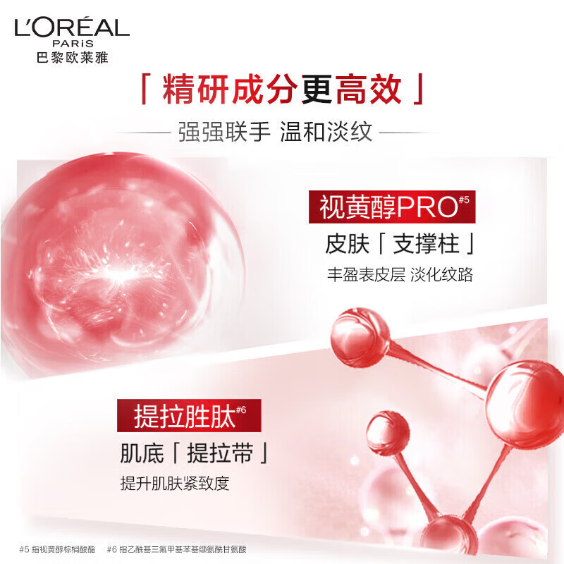 L'Oreal Rejuvenating Toner Set (Softening Toner 65ml + Firming Milk 50ml) Anti-Wrinkle Firming Skin Care Products New Year Gift