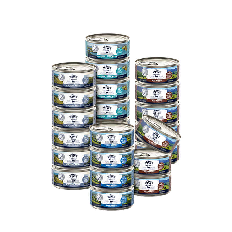 Ziyi Peak (ZIWI) cat staple food can 85g*24 cans mixed flavors for adult cats and kittens general cat cans imported from New Zealand