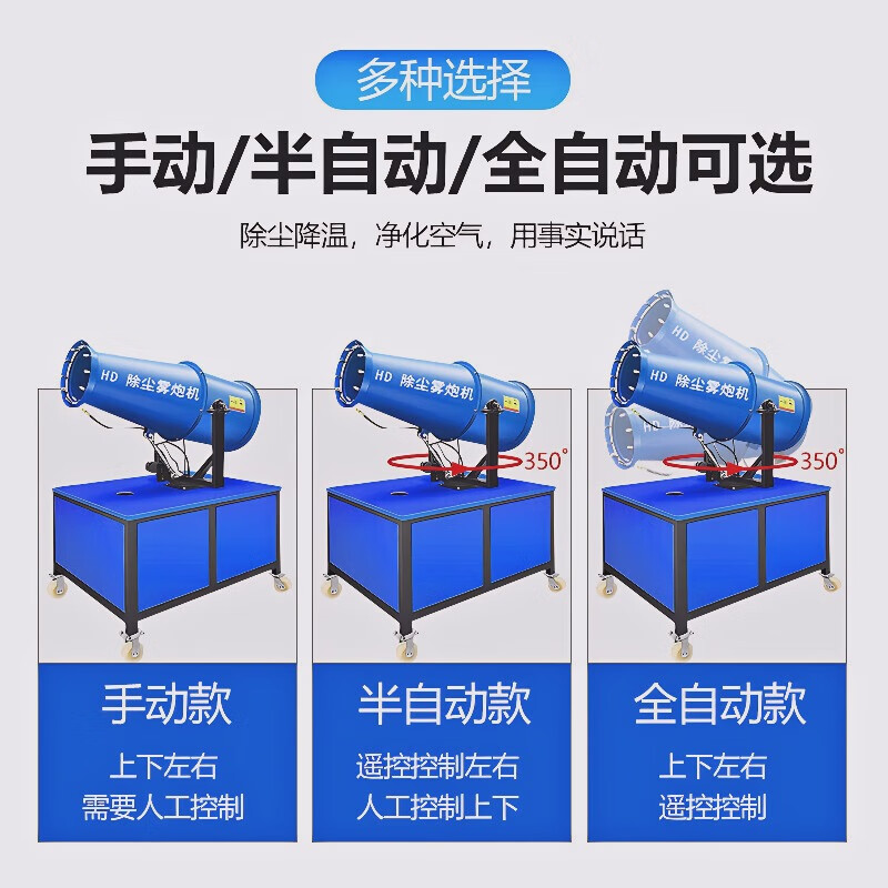 Youchu fog cannon construction dust-proof and dehumidification fully automatic sprayer industrial vehicle-mounted mobile construction site environmentally friendly dust removal fog cannon