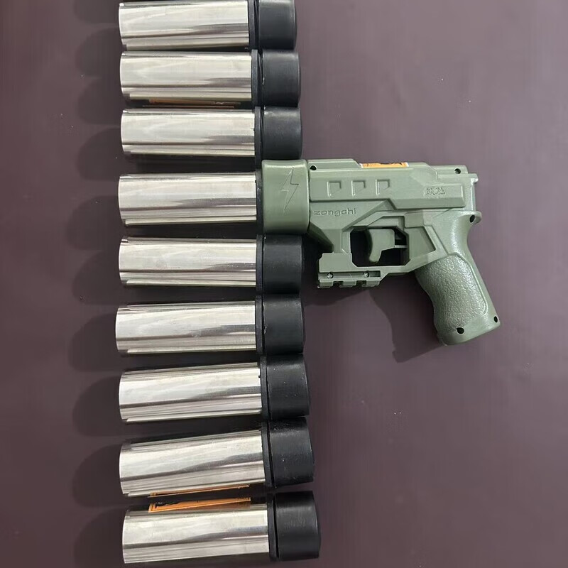 Aijia car-mounted dry powder gun fire extinguisher car emergency fire protection equipment self-defense essential fire extinguishing artifact 1L carbon dioxide launcher + 1 head + storage bag