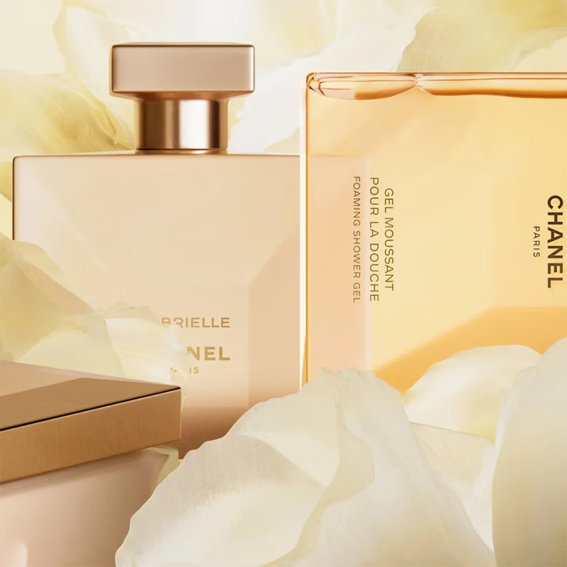 Chanel official flagship product Gabrielle Softening Fragrance Shower Gel and Body Lotion New Year's gift for girlfriend Gabrielle two-piece set Shower Gel + Body Lotion