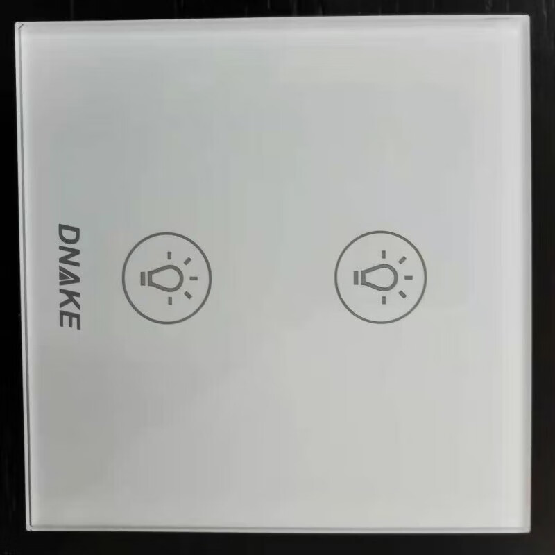 Dinike smart switch panel dual-channel touch screen light switch panel control three-channel four-channel Weistar curtain motor