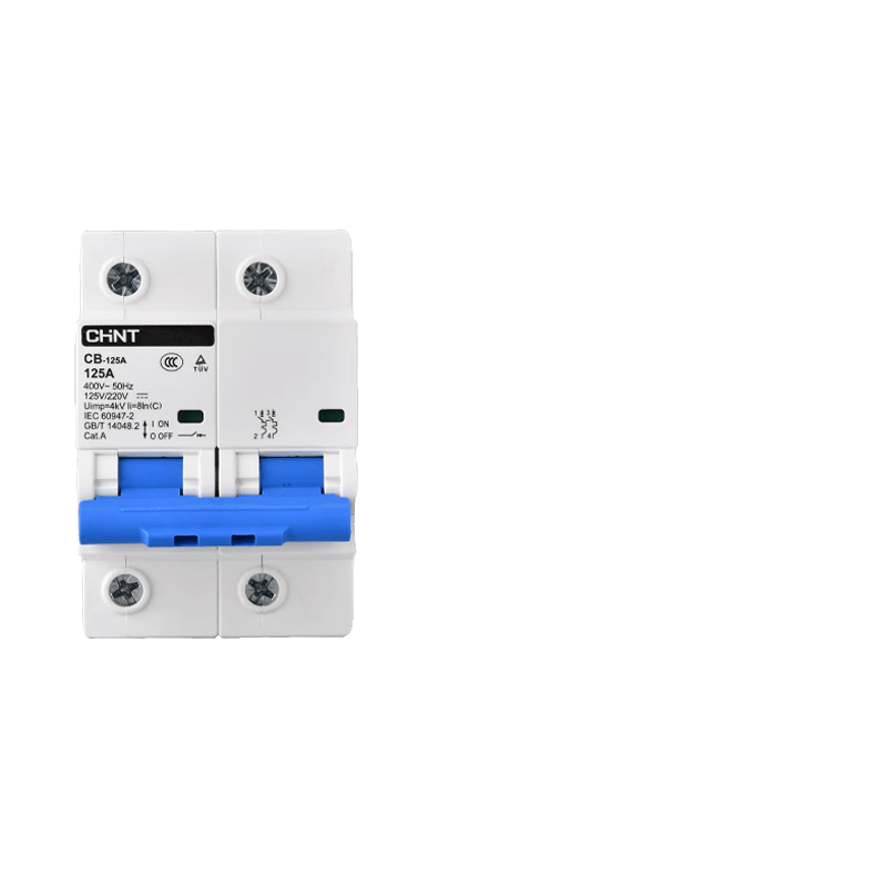 Chint CB-60A AC/DC circuit breaker 1P 2P DC circuit breaker 63A energy storage new energy DC110V 220V 1P 6A