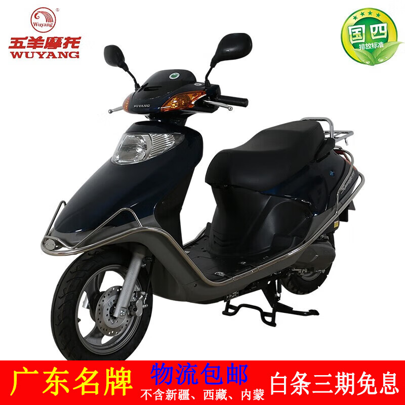 Wuyang (WUYANG) Classic Little Princess WY100T-2D Joy 100 National IV EFI Women's Pedal Economical and Practical Wuyang Motorcycle Dark Blue