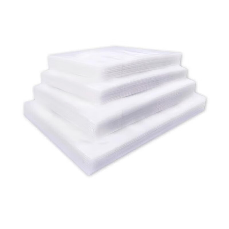 ShouMi spot food vacuum bag commercial compressed transparent glossy plastic polyester nylon high transparency sealed fresh-keeping vacuum bag glossy vacuum bag 7*10 100 pieces