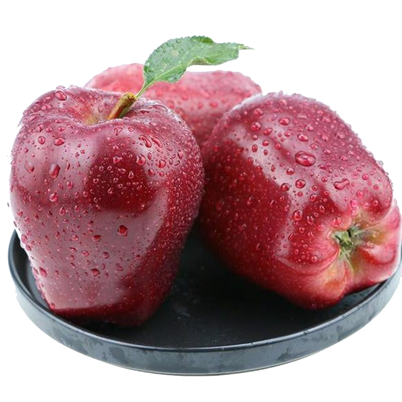 Authentic Gansu Tianshui Huaniu Apple Fresh Fruit Baby Food Supplement Seasonal Red Pink Noodles Sand Sweet Scrape Mud Tianshui Huaniu Apple with Box 2 Jin 65mm-70mm