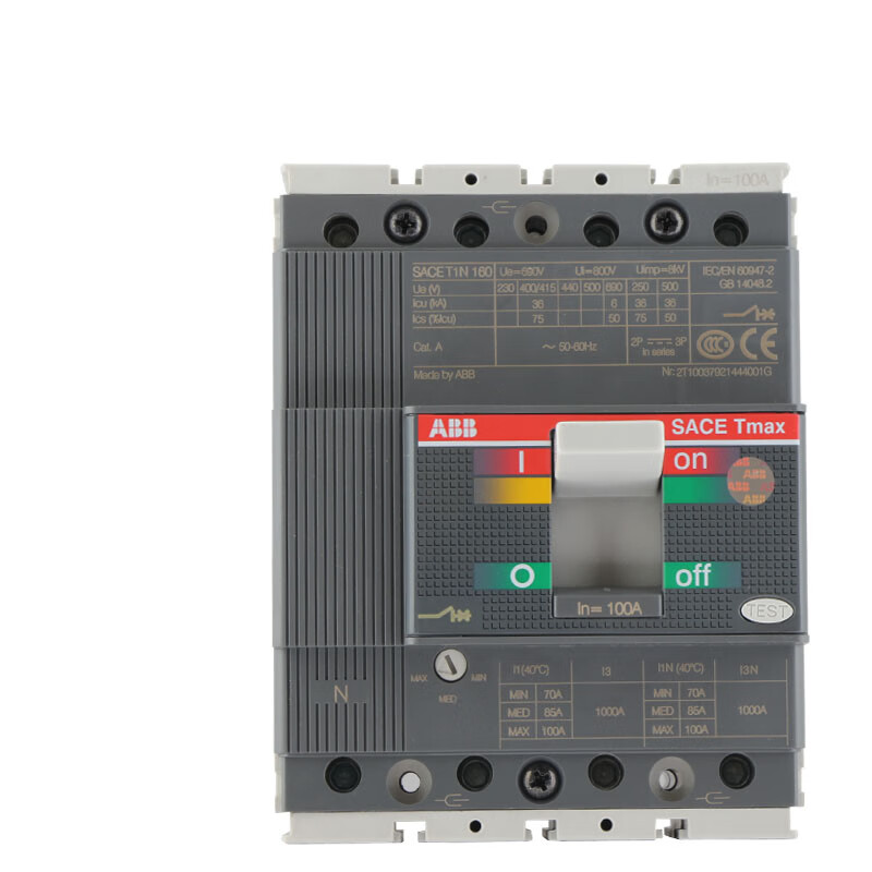 ABB molded case circuit breaker T5N400A T5N630A T6N630A T6N800 T7S1250A air open 250A 3P