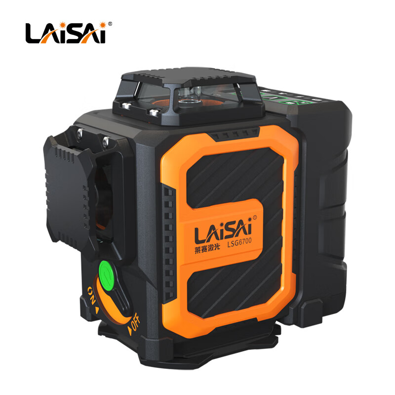 LAISAI LAISAI laser level LSG6700 green light 12-line marking instrument infrared high-precision and high-brightness leveling instrument