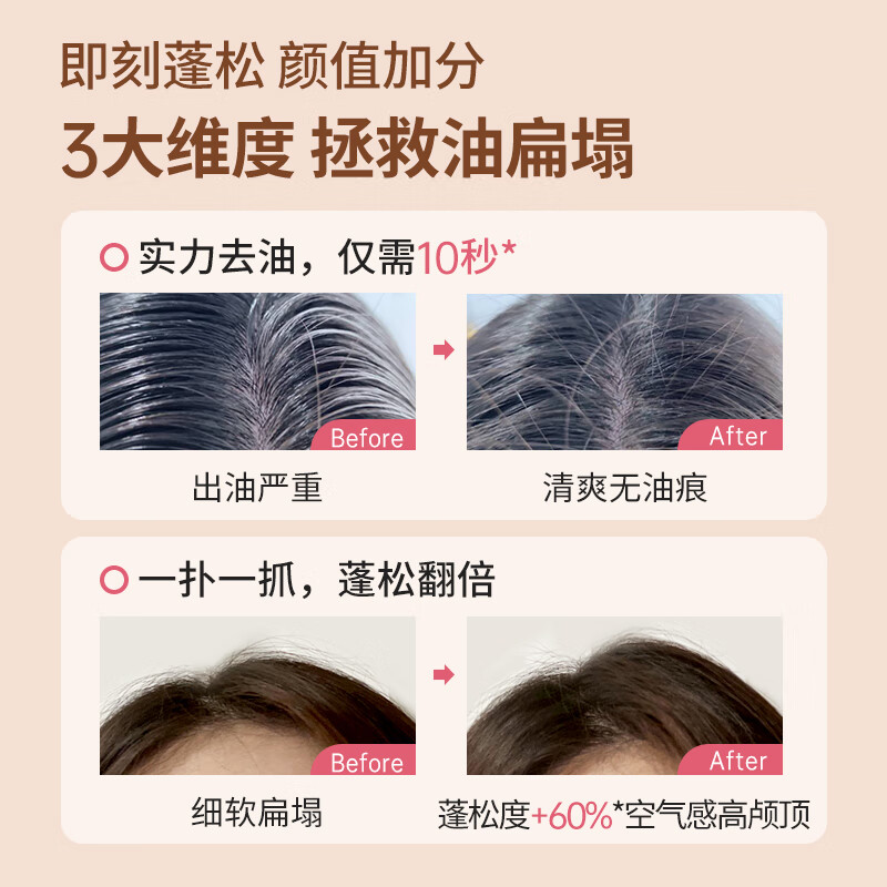 Fujiko fujiko fluffy pink star river powder oil control fluffy pink hair oil removal artifact no wash hair unisex 8.5g